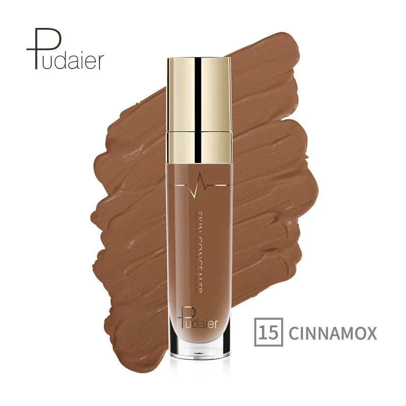 Face Contour Concealer Liquid Waterproof Full Coverage Foundation Corrector Palette Base Professional Makeup For Dark Skin