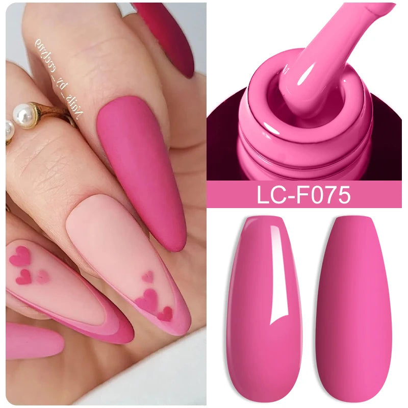 LILYCUTE 15ML Quick Extension Gel Nail Polish Milky White Clear Pink Color French Manicure Finger Prolong Nail Hard Gel Varnish