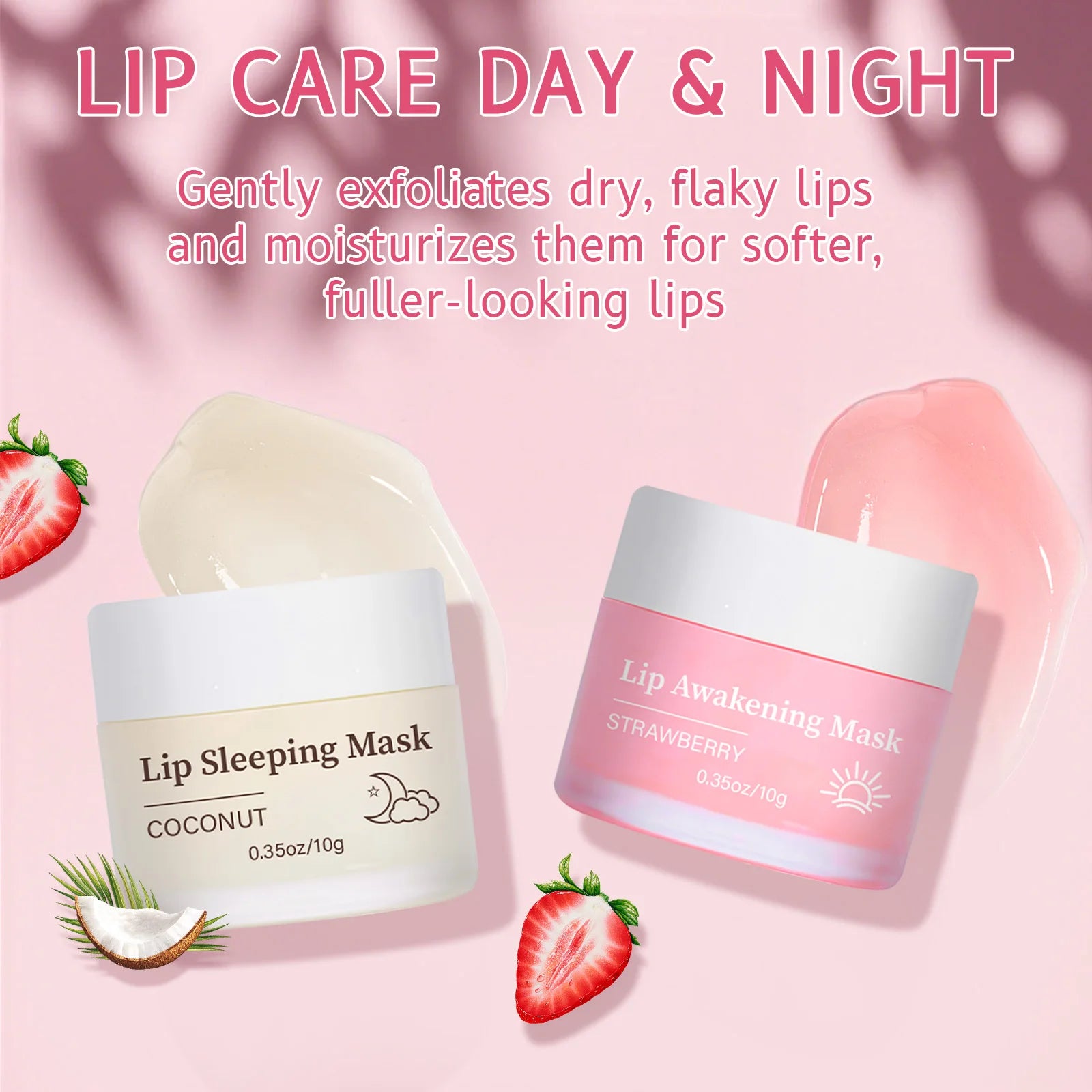 Collagen Nourishing Lip Mask Lip Care Moisture Essence Firming Moisturizing Labial Gel Patch Lips Pad Patches Lip Gloss Mask 4PC
