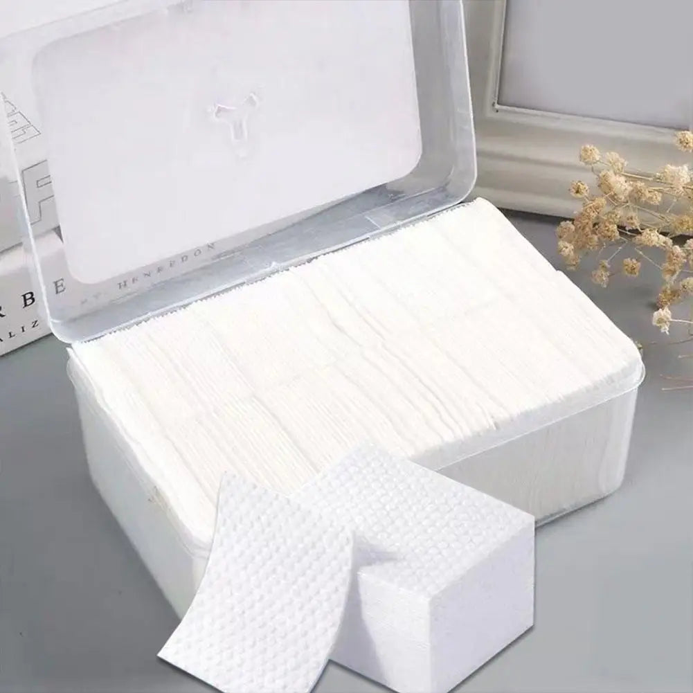 450/500/600PCS Disposable Makeup Cotton Wipes Soft Remover Pads Facial Cleansing Paper Wipe Cosmetic Pads
