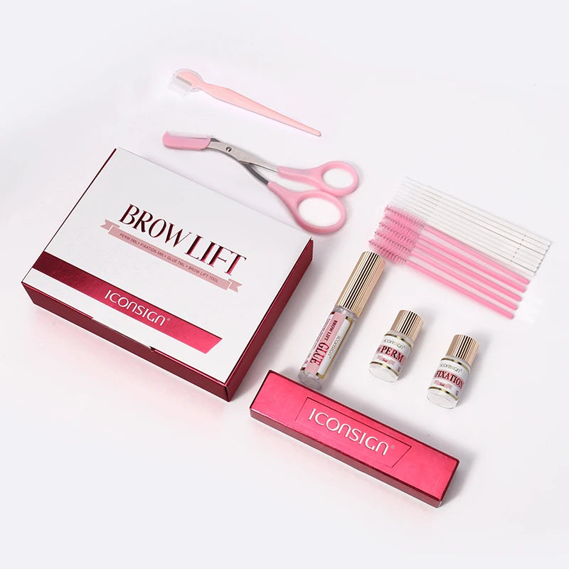 ICONSIGN DIY Eyebrow Lamination Kit - Professional Brow Perm Set