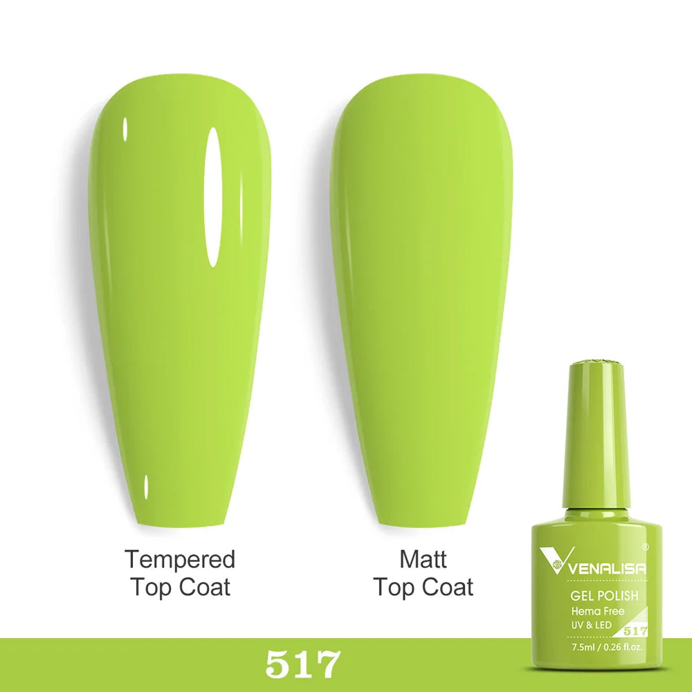 VENALISA Summer Neon Color Beauty Nail Gel Polish Bright Nail Art Salon Lacquer Soak off UV LED Fluorescence Gel Nail Varnish