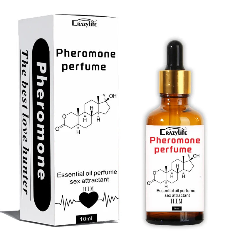 10ml Pheromone Couple Concentrated Perfume Men Women Lasting Passion Light Perfume Attract Opposite Sex Essential Oil Fragrance