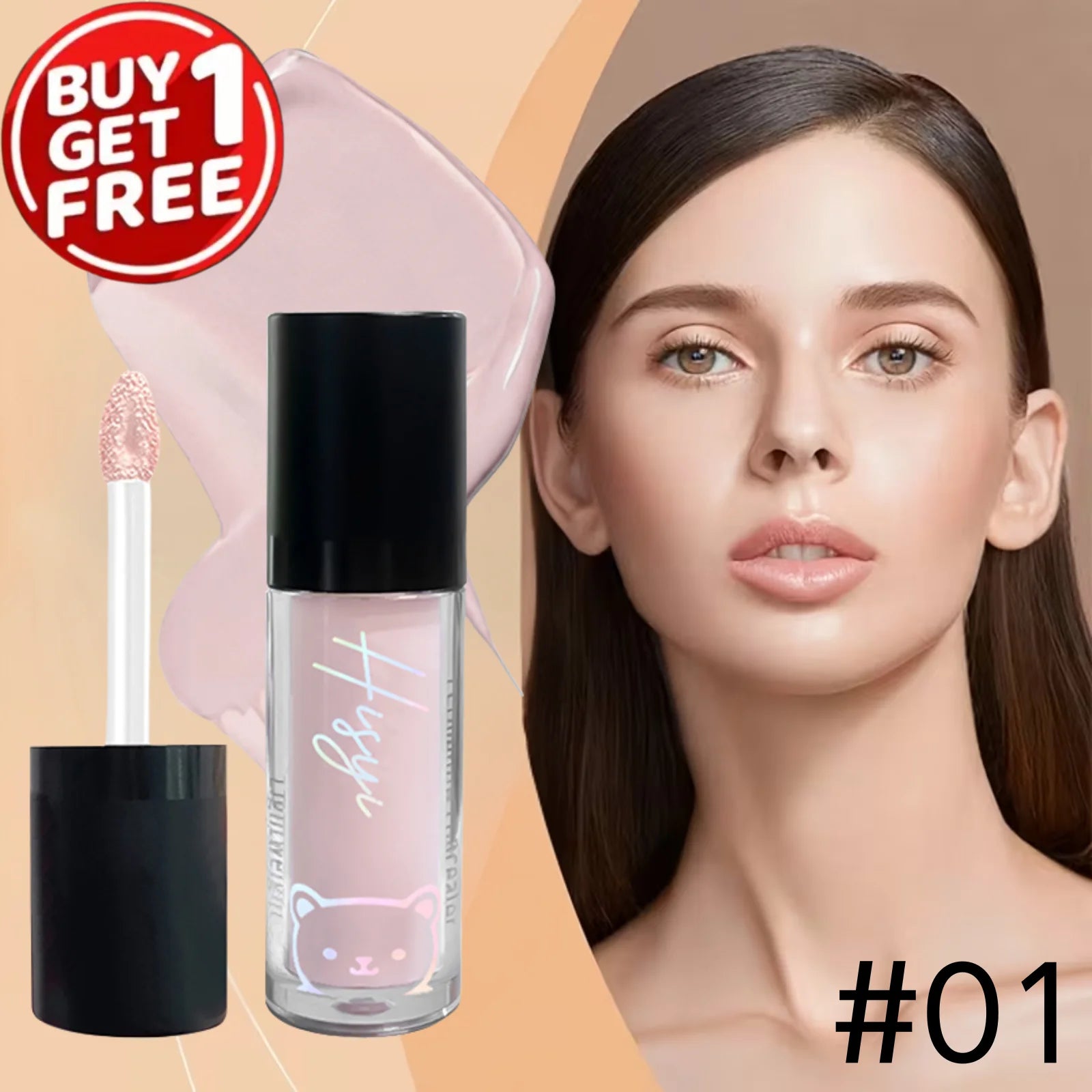Matte Liquid Concealer Makeup Set - Long-Lasting Buildable Coverage for Contouring Dark Circles, Blemishes, Cheeks and Nose