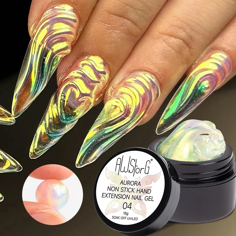 AWStorG 15ML Super Top Coat  Function Gel No Wipe Matte Top Gel Transparent Soak Off  UV LED NailArt Manicure Gel Varnish Primer