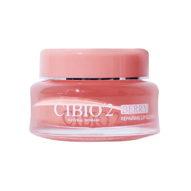 Genuine Original CIBIO'2 Moisturizing Lip Sleeping Mask Hydrated Nourish Lip Balm Lighten Lip Lines Day and Night Maintenance