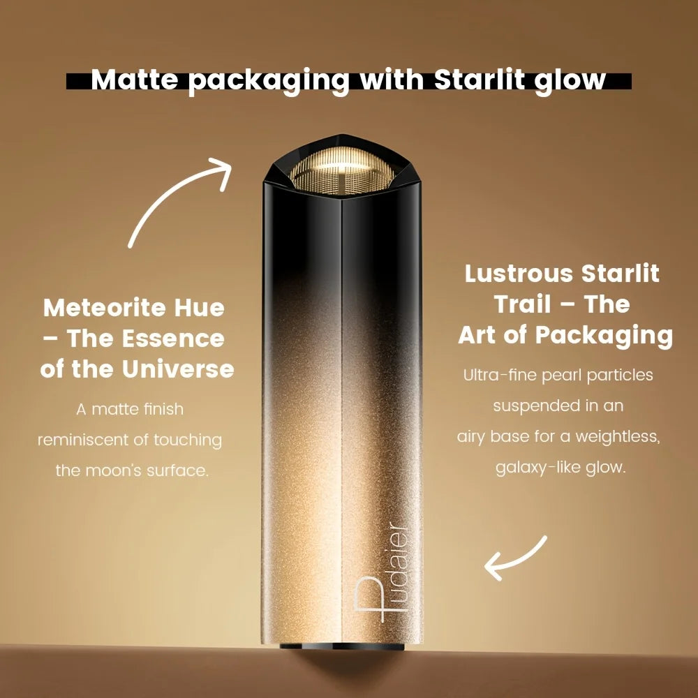 Metallic Shimmer Lipstick, Pearly Glitter Shine, Creamy Smooth Texture, High Pigment Party Makeup