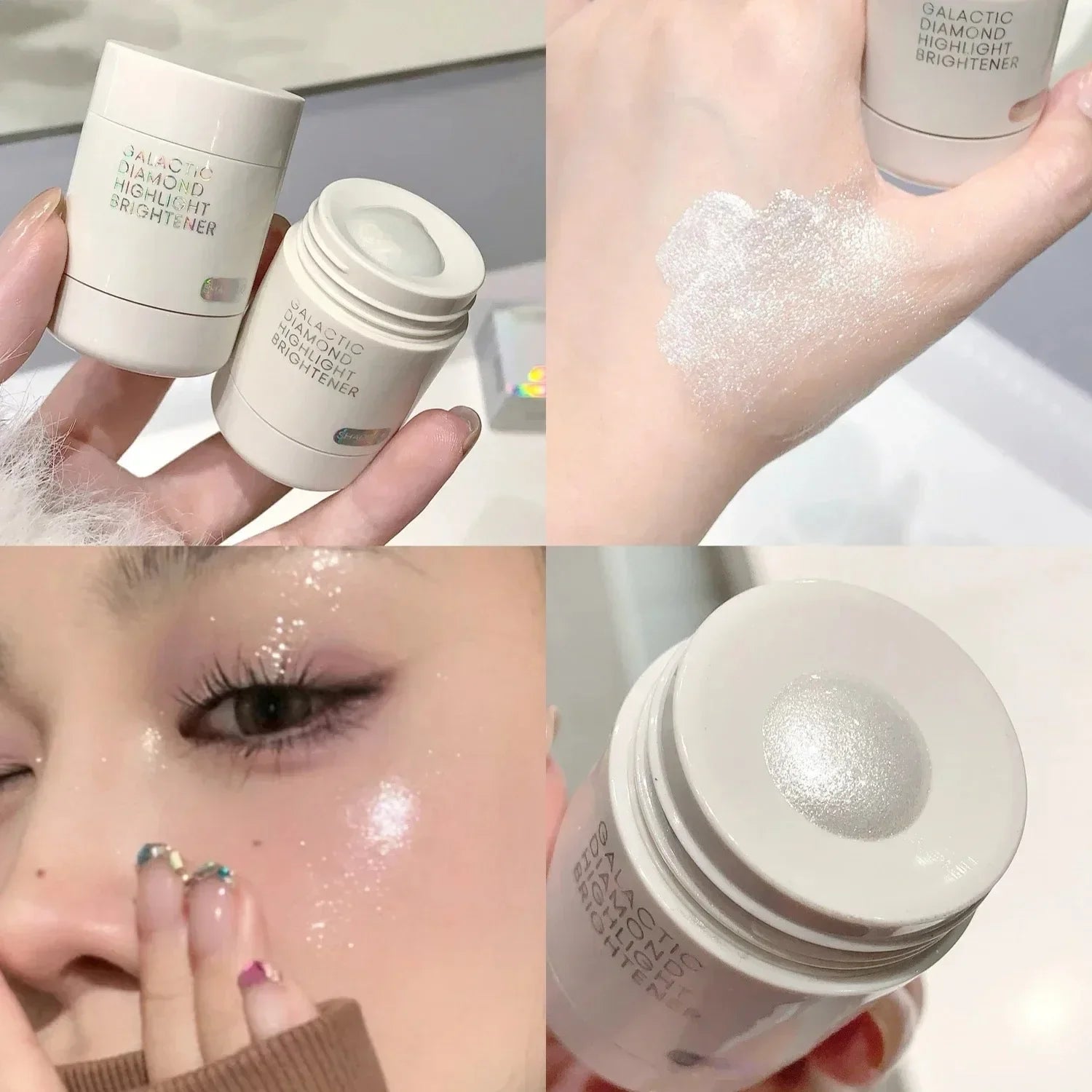 Liquid Highlighter Natural Shimmer Contour Bronzer Moisturizing Water Light Brightening Highlight Face Body Clavicle Highlight