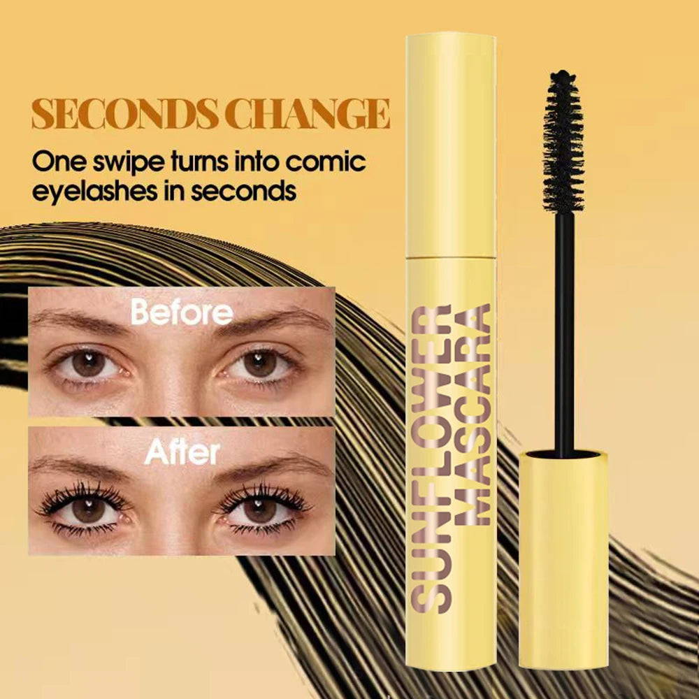 Christmas & Halloween 4D Curling Bubble Volume Mascara – Waterproof, Long-Lasting, Smudge-Proof, Easy to Apply,Unisex Eye Makeup