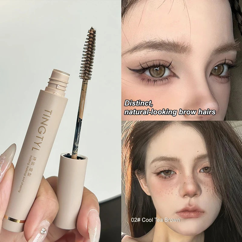 Light Golden Brown Dyeing Eyebrow Cream Long Lasting Waterproof Quick-dry Pink Liquid Dyeing Eyebrow Enhancers Makeup Cosmetics