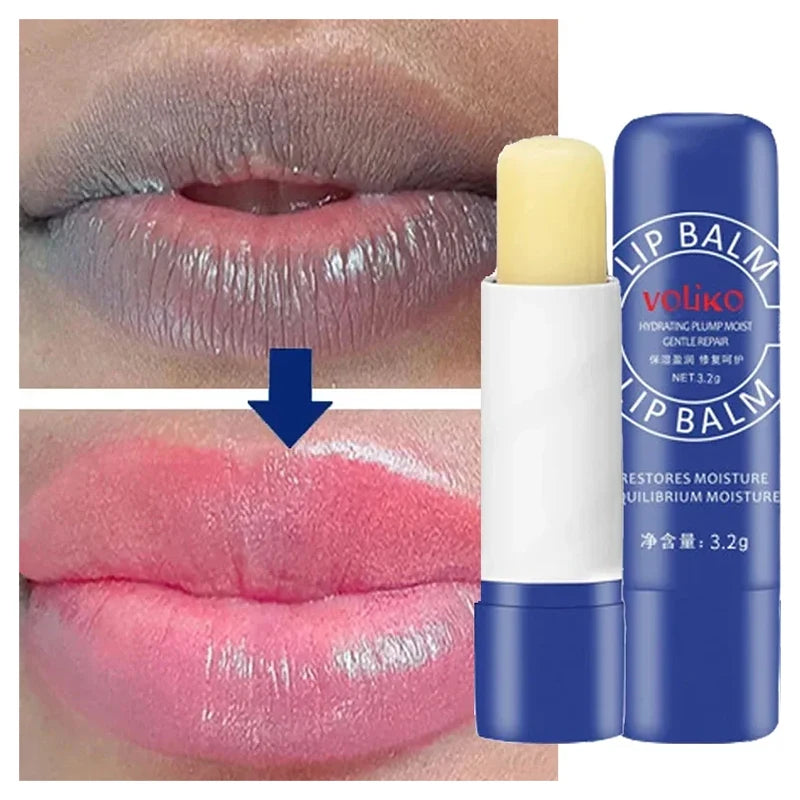 Lip Balm Exfoliating Clean Remove Dark Lip Balm Lightening Melanin Mask Gloss Oil Moisturizer Dead Skin Repair Makeup Lip Care