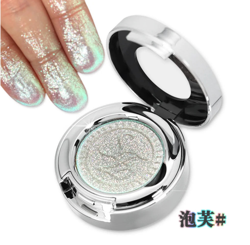 SheenEffect chameleon pigment Eyeshadow Single eye shadow Long-lasting Highlighter Easy to blend portable Makeup Cosmetics
