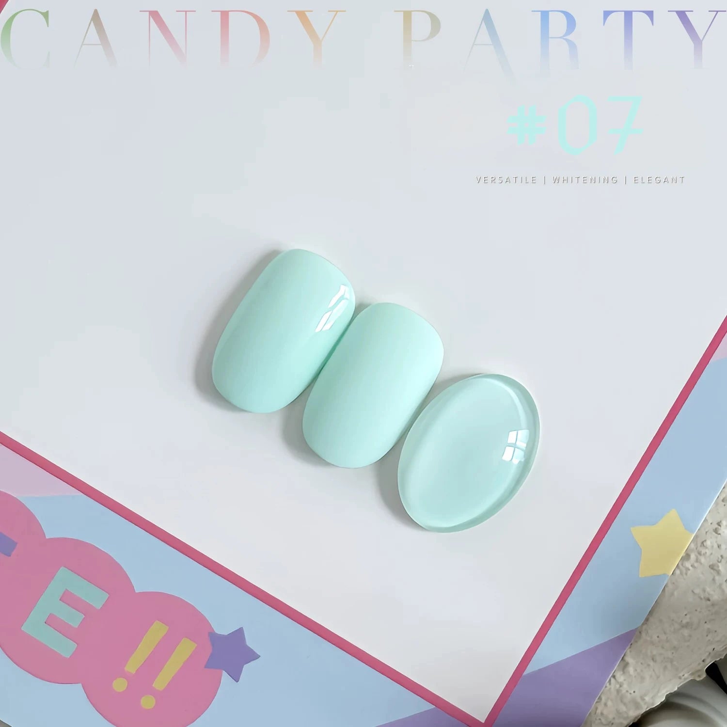 MIANEL 12ML 1-6PCS 2026 New Release Jelly Dopamine Candy Gel Nail Polish - Multi-Color Nude Sheer Finish Bestseller