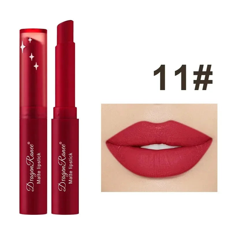 Velvet Matte Lipstick Pen Waterproof Not Easy To Fade Lip Blam Easy To Color Rotating Lipstick Pen Sexy Rich Color Lip Gloss