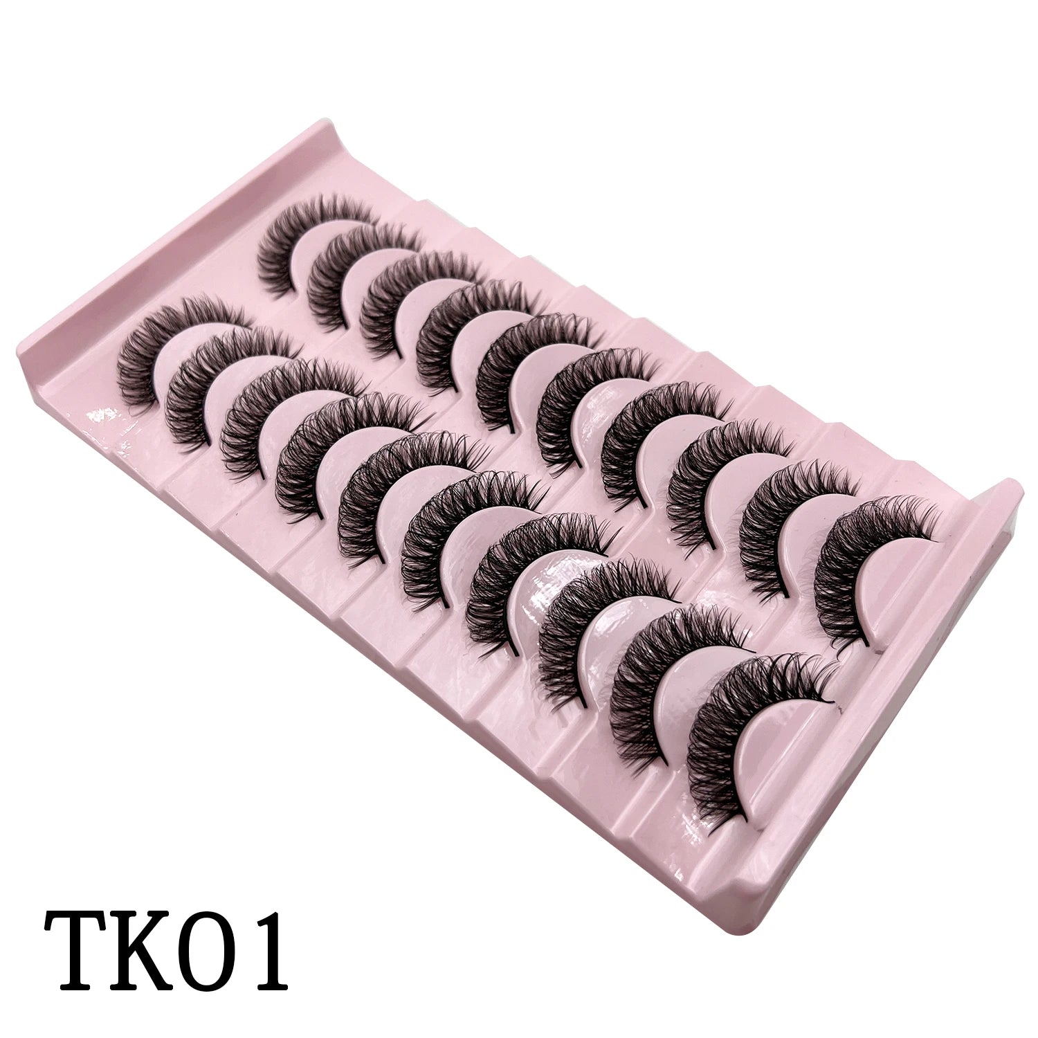 Russian Strip Lashes Makeup Lashes 25mm 3D Mink Volume Fluffy Natural False Eyelashes Thick Dramatic Mink Eyelashes Wholesale