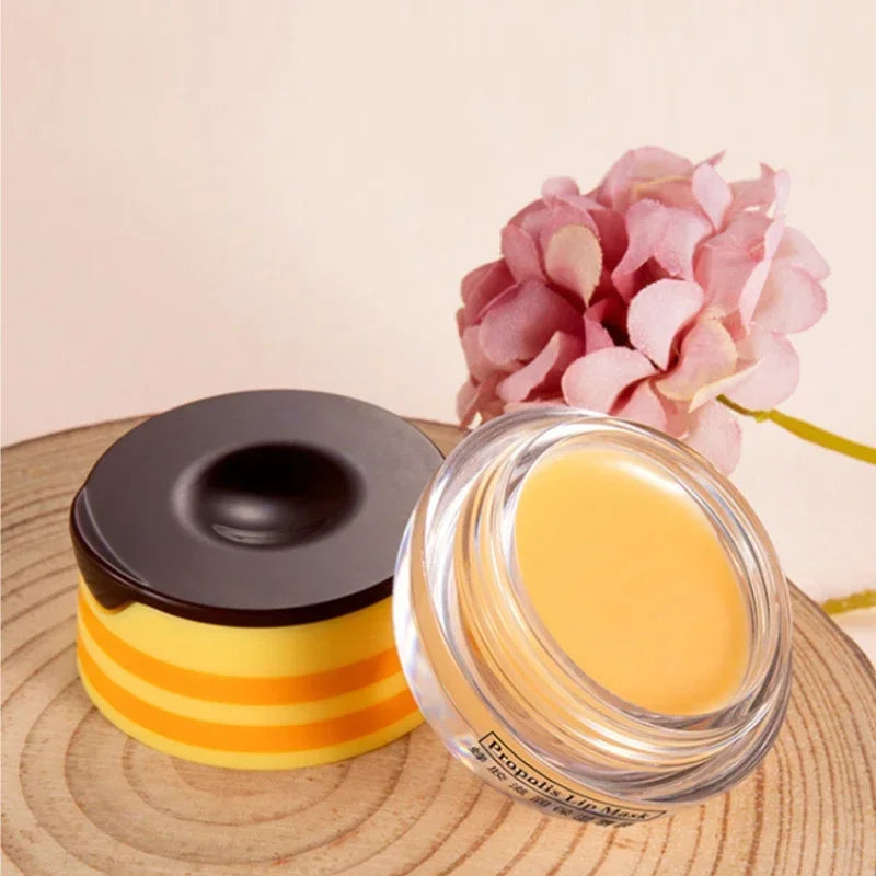 1pc Summer Moisturizing Lip Mask Sleep Lip Balm Long-lasting Nourishing Lip Care Anti-cracking Unisex with Brush LipCare Makeup