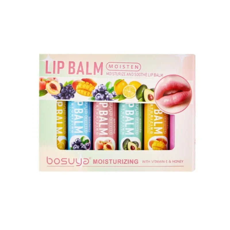 6PCS Moisturize, Repair Dry Lips, Various Fragrances, Convenient, Long-lasting, Lip Balm, Perfect Holiday Gift for Girls