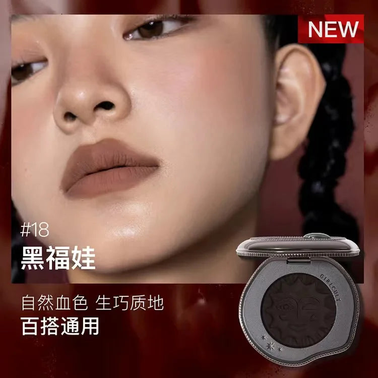 Girlcult Emotional Blush Highlighter Matte Fine Shimmer Blusher Face Cute Makeup Korean Cheek Pressed Powder