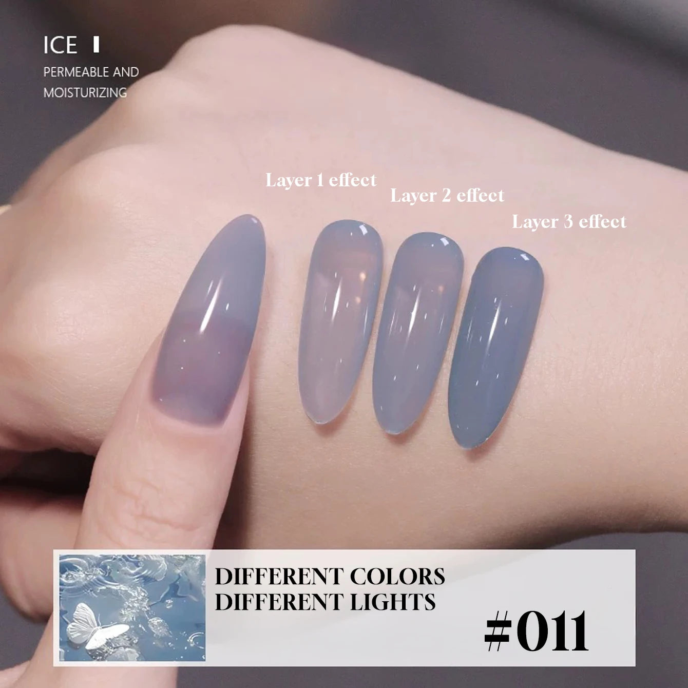 MIANEL  12ML Japanese Style Fairy Gel Nail Polish White Pink Nude Color Ice Clear Nail Polish Pink Nails Summer Nails 1-24pcs