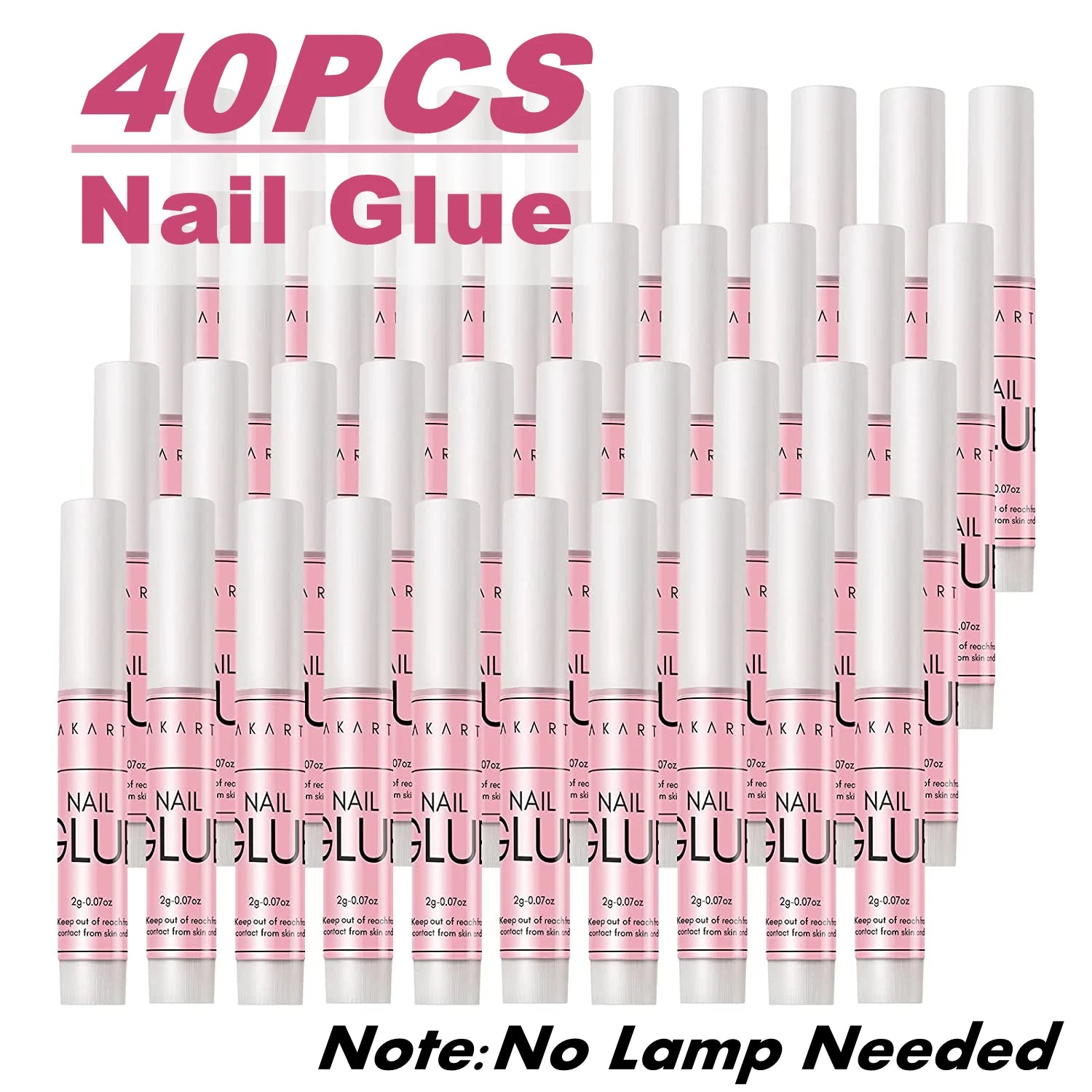 Nail Glue Remover for Press on Nails, 50ML Nail Glue Remover for UV Nail Glue, Non acetone Gentle Glue Off for False Nails Glue