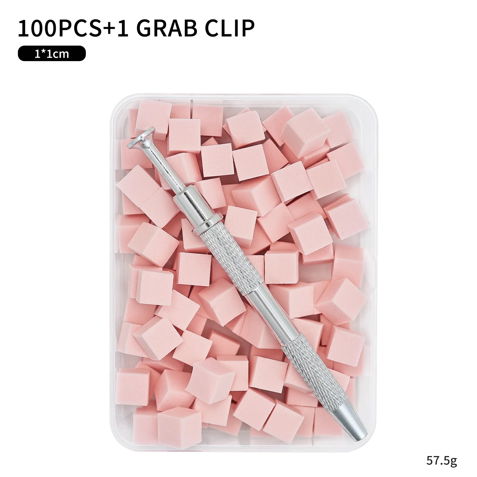 25/50/100Pcs Square Nail Art Sponge Set Gradient Nail Brushes Gel Polish Design Nail Sponge Grab Pen Manicure Supplies 229w