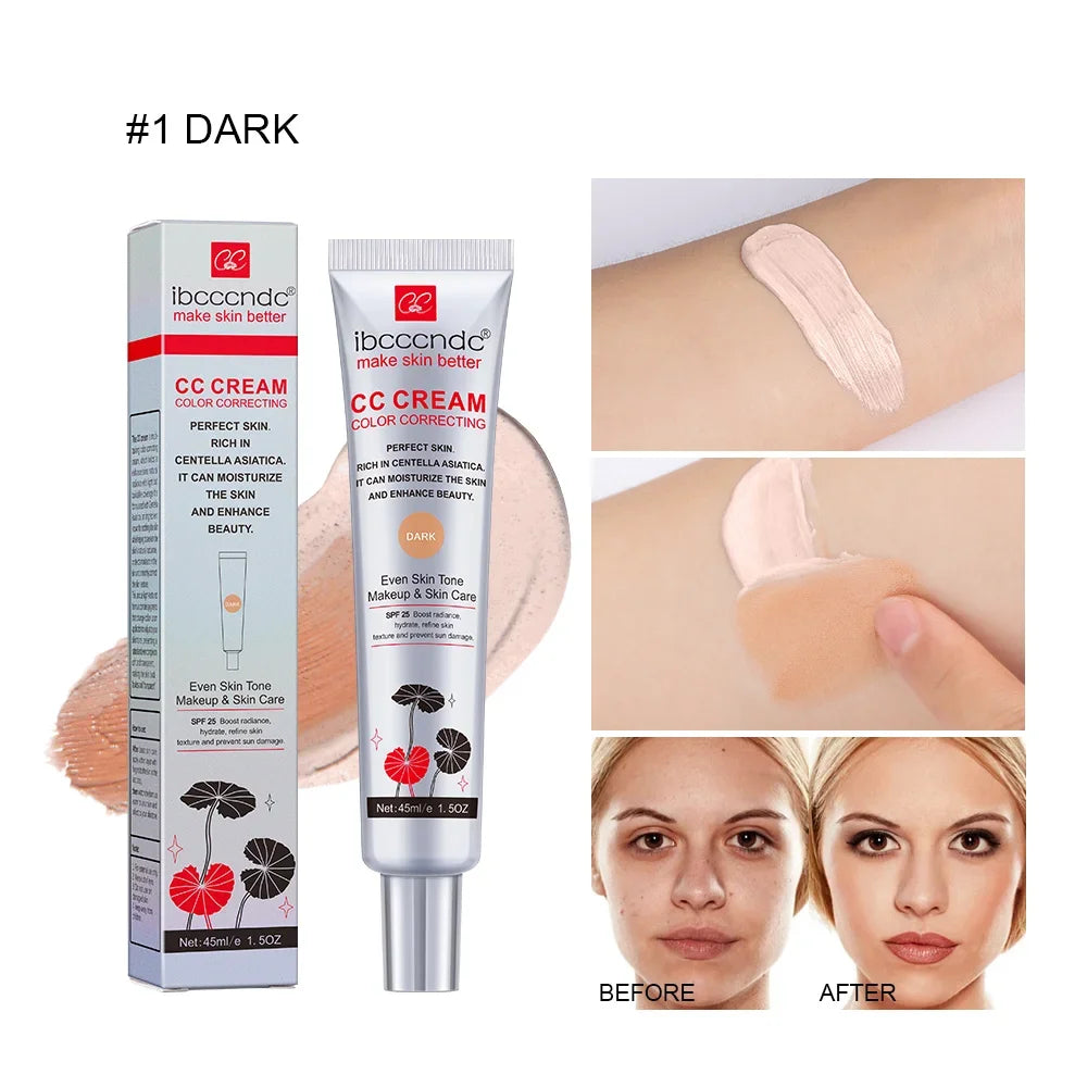 Erborian Cc Cream Centella Korea Female Makeup for Face Moisture Cosmetics Concealer Full Coverage Base Foundation