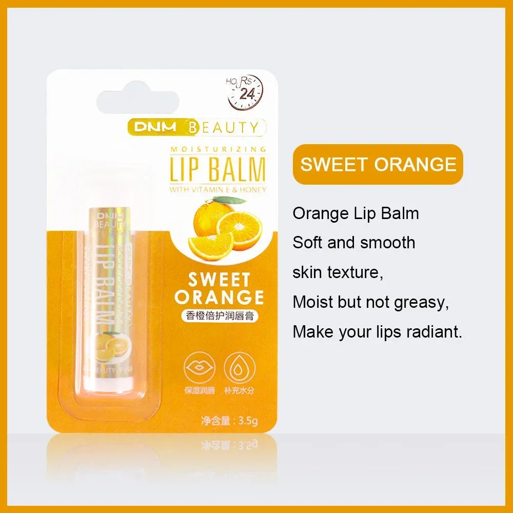 18 Sytle Fruit Lip Balm Lip Oil Moisturizing Clear Anti-Wrinkle Lipstick Long Lasting Hydrating Lipgloss Cosmetic Lip Gloss Care