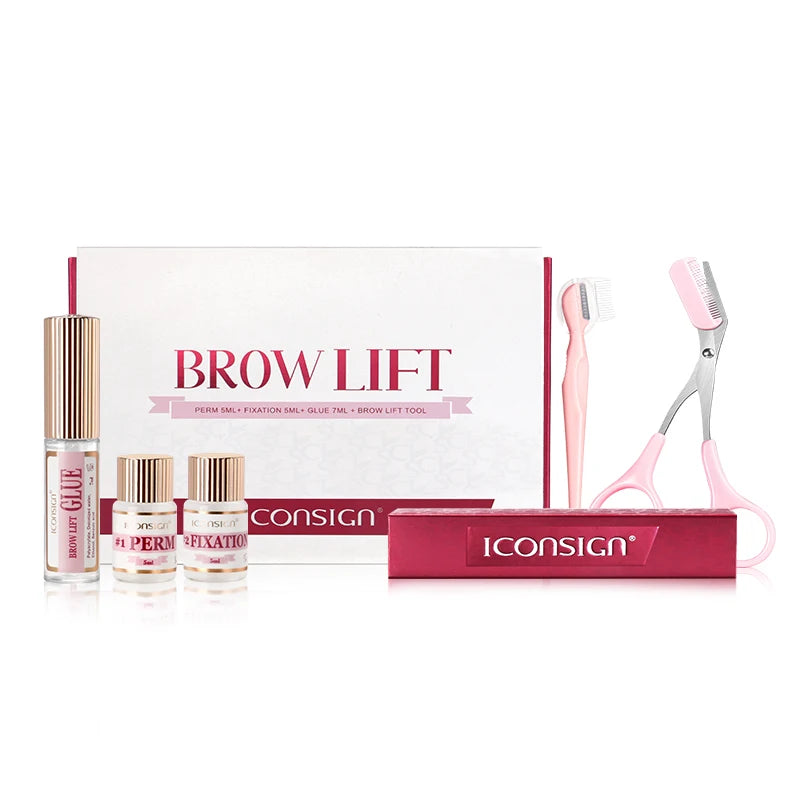 ICONSIGN DIY Eyebrow Lamination Kit - Professional Brow Perm Set