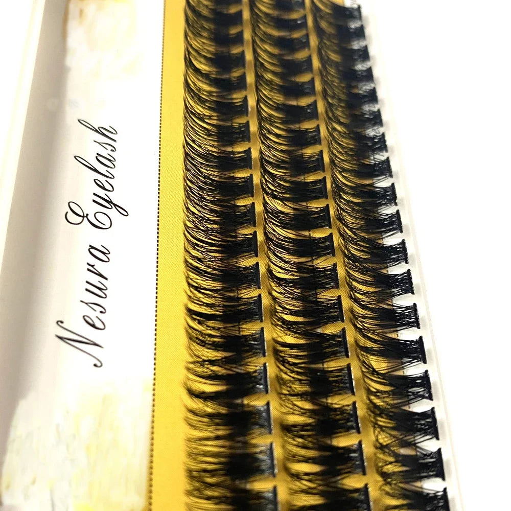 VIP customer customization 40D 60D 80D Mink Eyelashes 60 Bundles Natural Eyelash extension 3D Russia Individual Eyelash Cluster