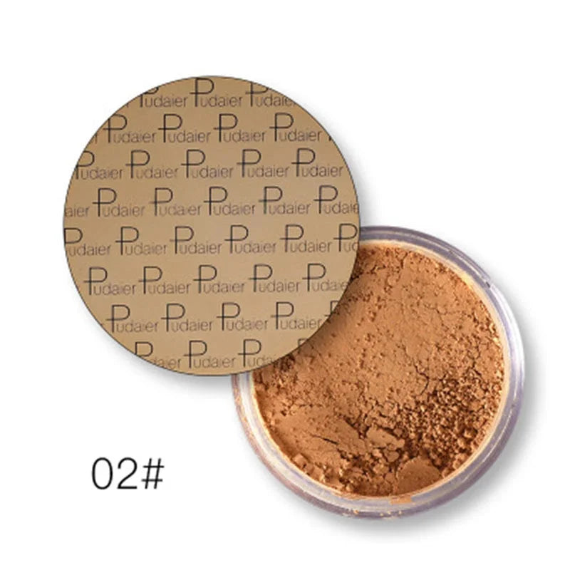 Sacha Buttercup Setting Powder Translucent Face Powder to Set Makeup Foundation or Concealer Finish Loose Powder Foundation