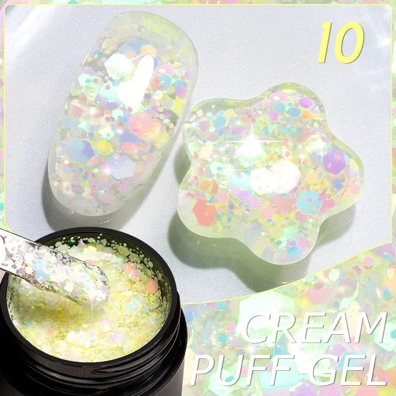 7.5ML Summer Fruit Series Cat Magnetic Gel Nail Polish Green Purple Pink Cat Eye Gel Soak Off UV Nail Art Varnish For Manicure