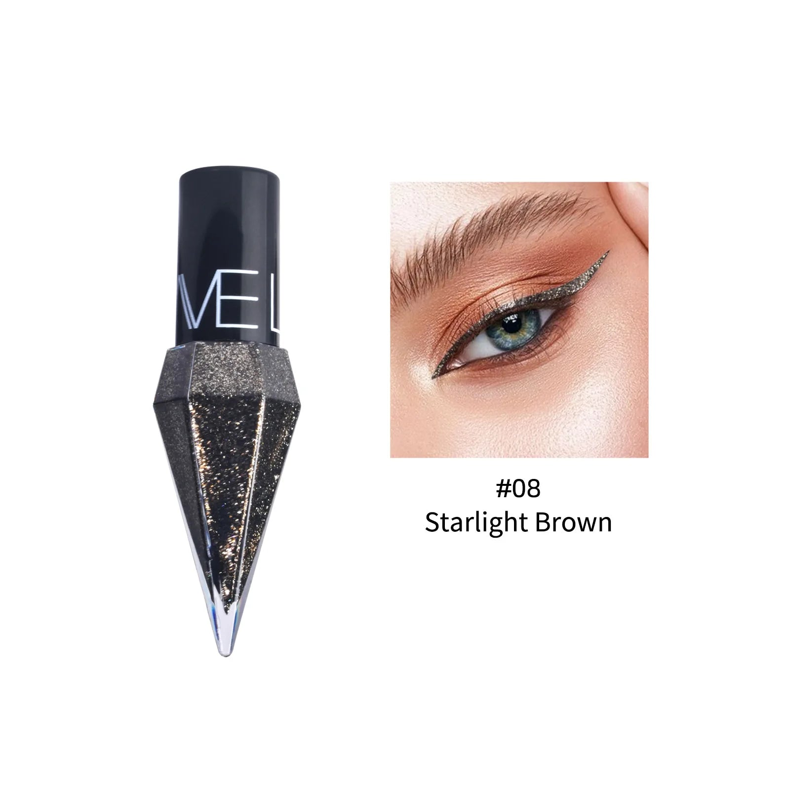 Diamond Sparkling Liquid Eyeliner - Waterproof Quick Dry