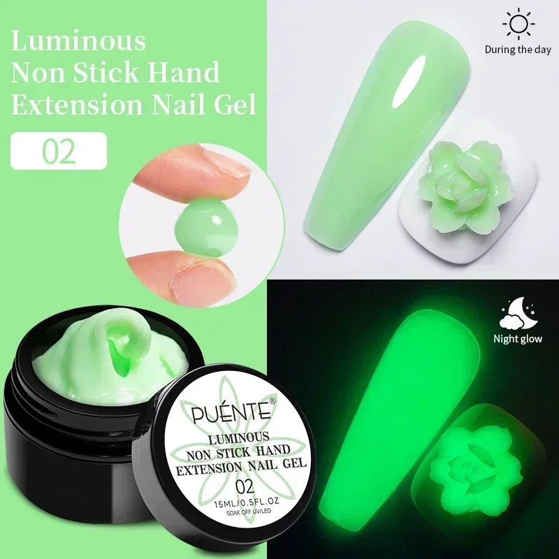 PUENTE Fruit Series Cat Magnetic Gel Nail Polish Summer Green Purple Pink Cat Eye Nail Gel Soak Off UV Semi-Permanent Varnish