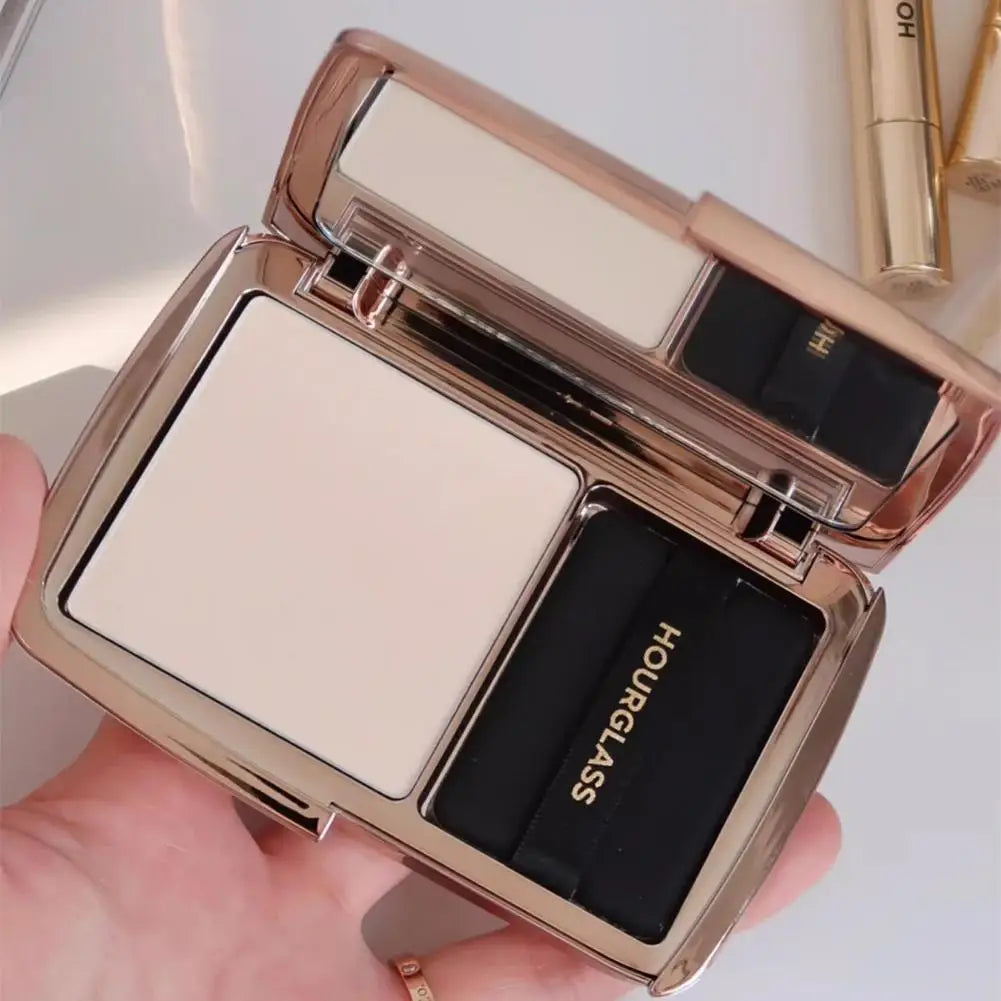 10.5g Hourglass Vanish Airbrush Press Powder Light Mist Powder Cake Oil Control Lasting Translucent Light Makeup Setting Powder