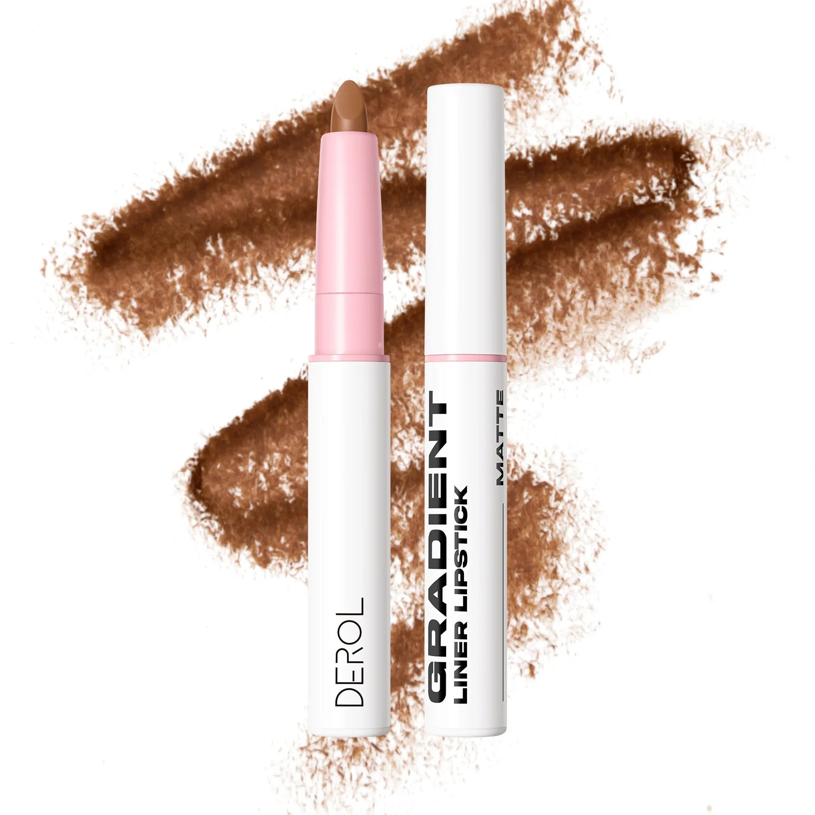 2-in-1 Lip Liner - Velvet Matte Long-Lasting, Smudge-Proof & Precise Definition, All-in-One Cream Lip Pencil