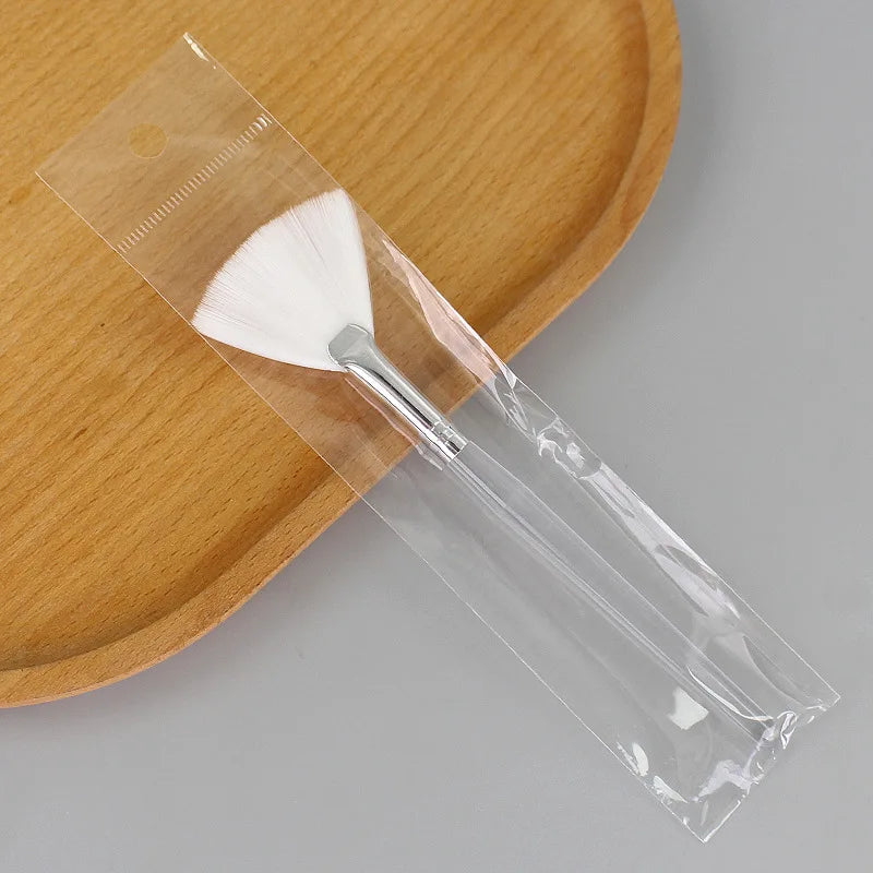 10/50Pcs DIY Face Mask Brush Set Soft Applicator Brushes Makeup Tools Includes Soft Fan Facial Brushes Acid Applicator Brush