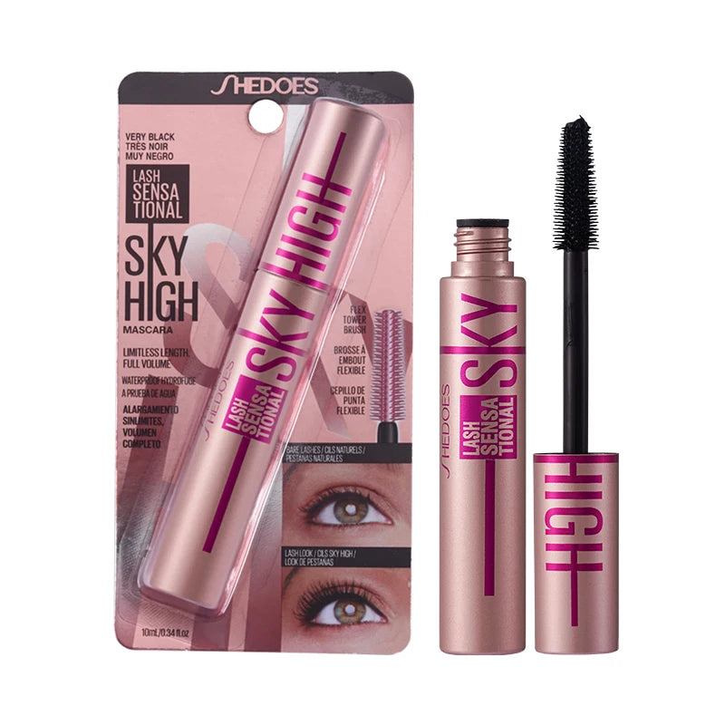 4D Waterproof Mascara - Black Lengthening & Thickening
