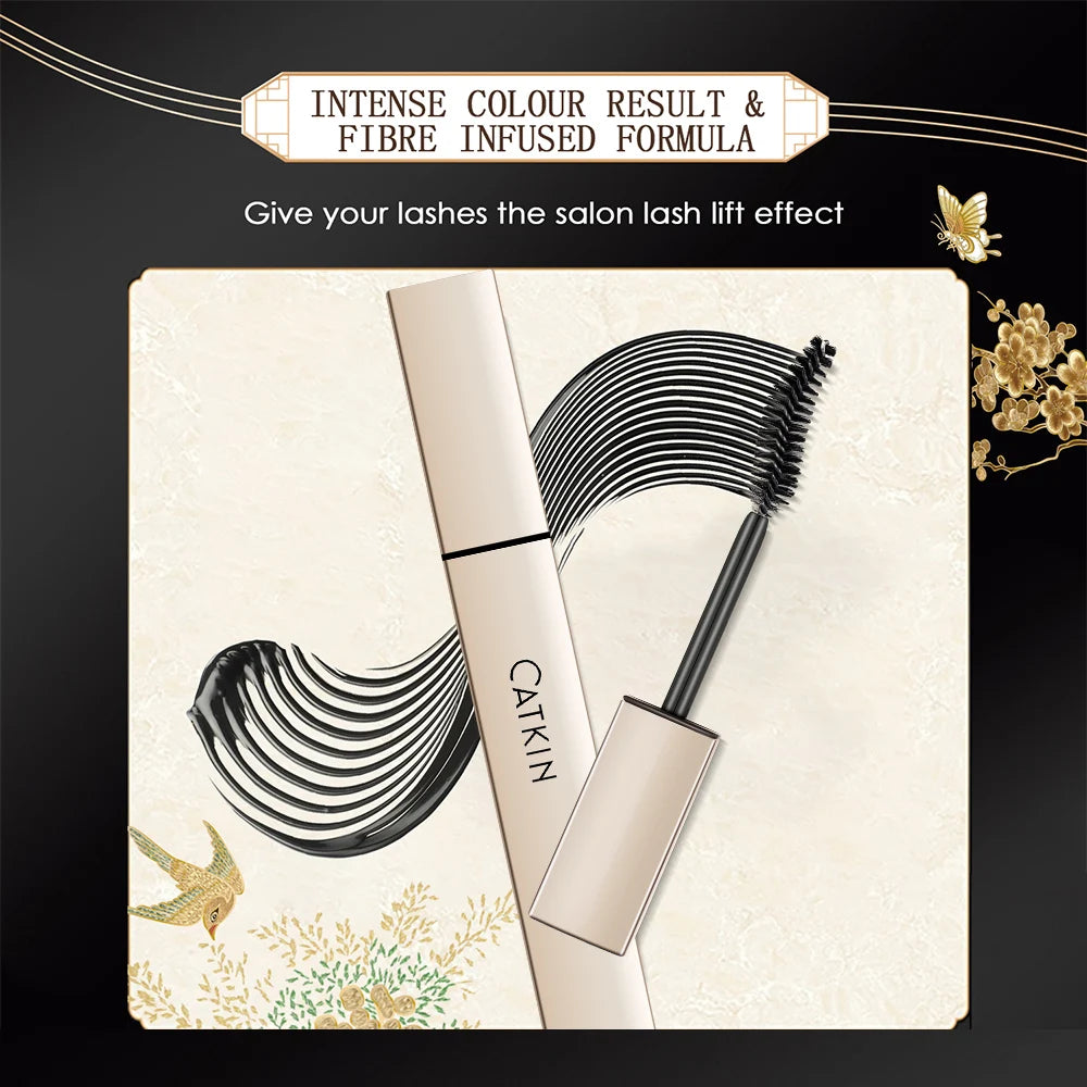 Catkin Mascara - Black Waterproof Volumizing & Lengthening 7.5g