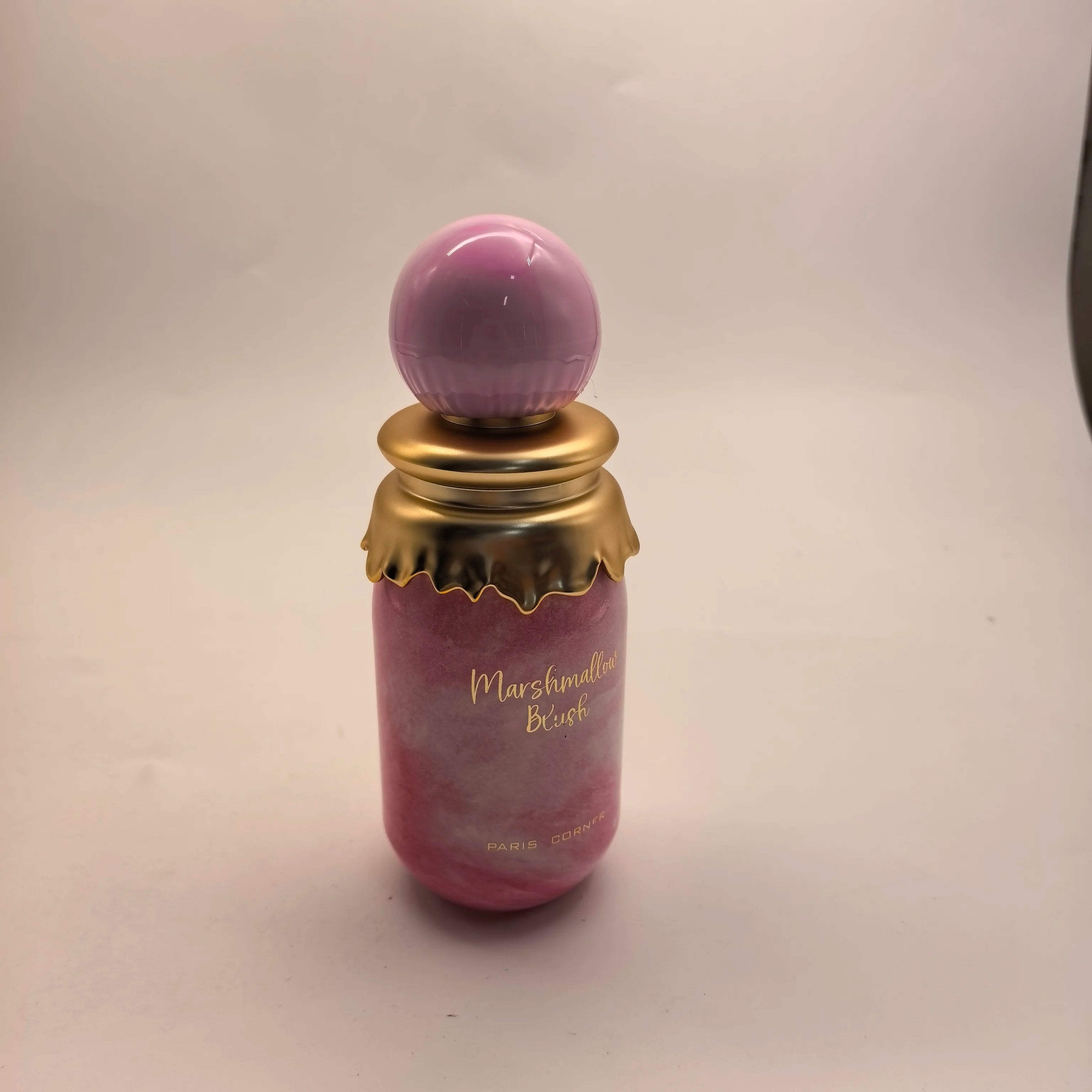 Paris Corner Marshmallow Blush EDP 3.4oz / 100ml – Sweet Floral Vanilla Long Lasting Unisex Perfume, Romantic Gift Fragrance