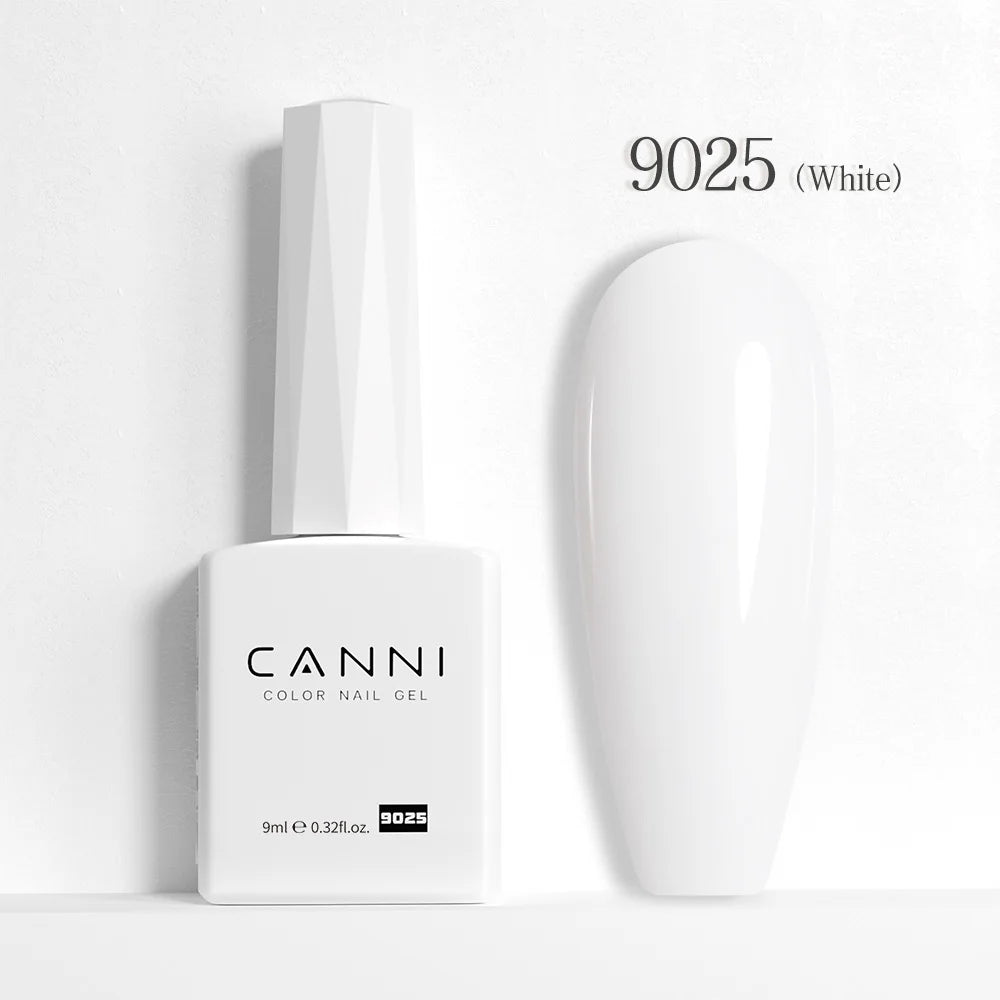 CANNI Hema Free Nail Gel Polish Fall Color Collection Semi Permanent Diamong Long Wear Top Coat Red Gorgeous JellyNude Color 9ml