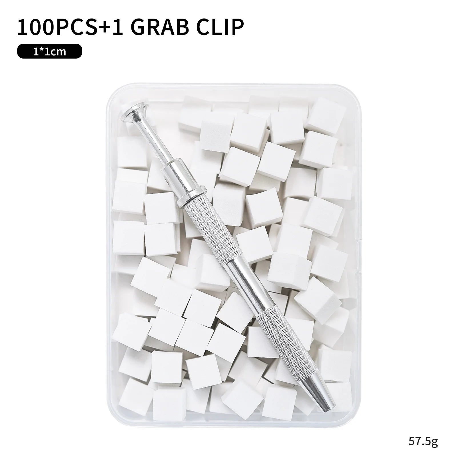 25/50/100Pcs Square Nail Art Sponge Set Gradient Nail Brushes Gel Polish Design Nail Sponge Grab Pen Manicure Supplies 229w