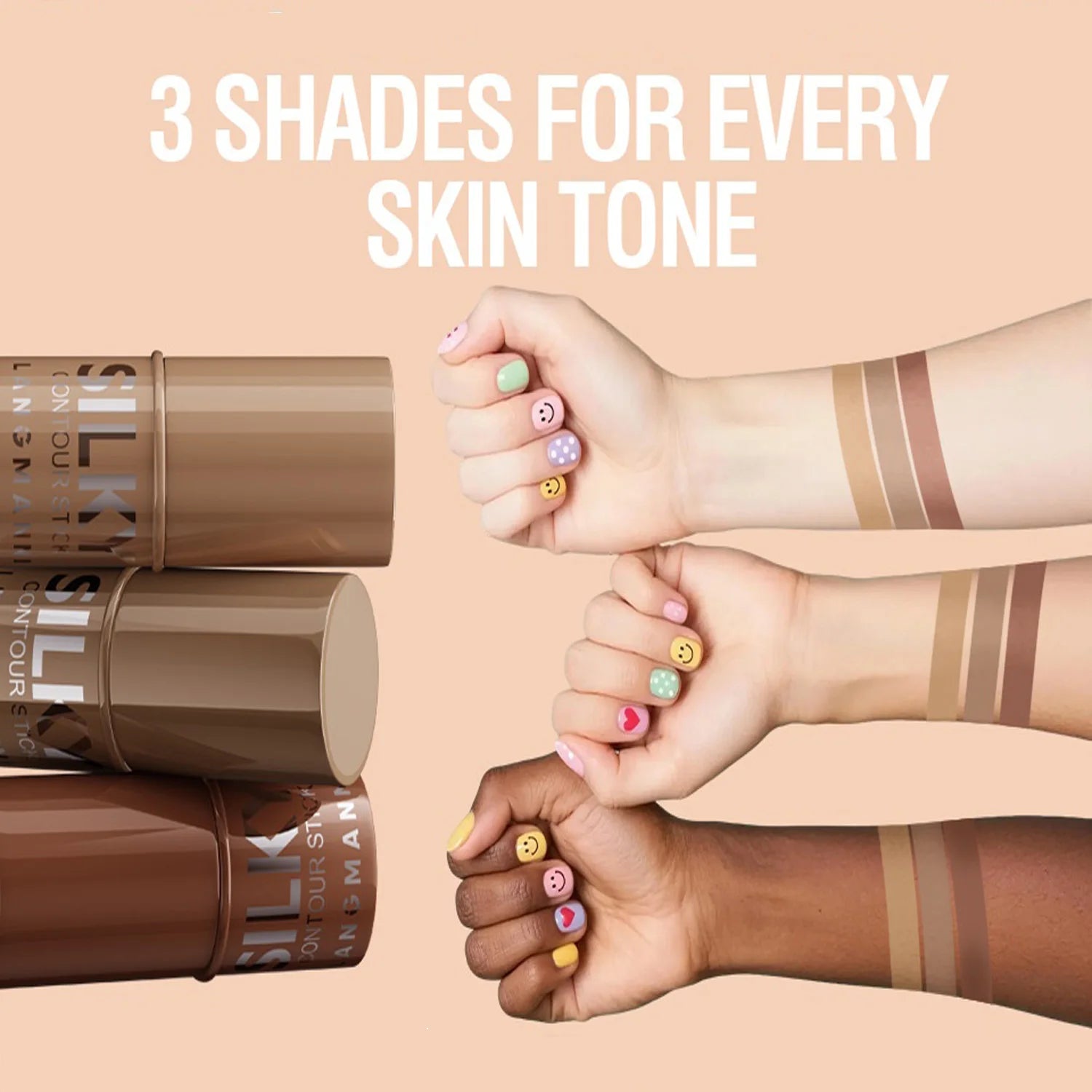 1Pc Multi-purpose Contour Stick Natural Matte Highlighters Nose Shadow Cream Lasting Contouring Bronzer Face Makeup Cosmetics
