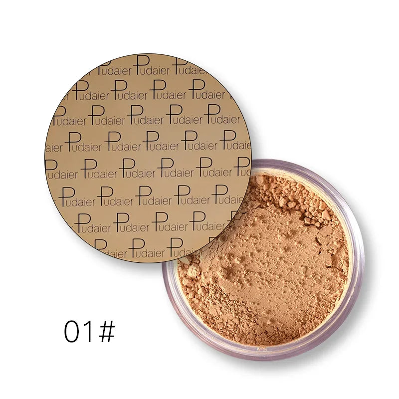 Sacha Buttercup Setting Powder Translucent Face Powder to Set Makeup Foundation or Concealer Finish Loose Powder Foundation