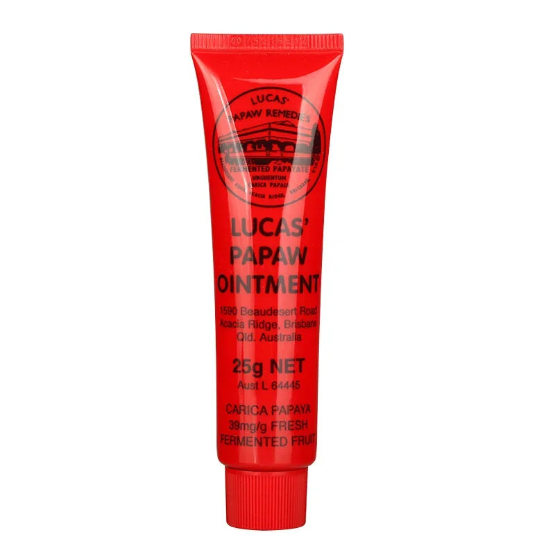 Face Care Lucas Papaw Ointment Balm Lipstick Moisturizing Anti Drying Multifunctional Hydrating Universal Cream Lip Balm Oil 25g