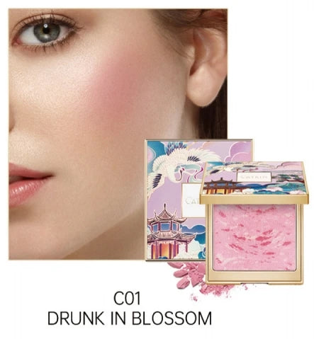 CATKIN Eternal Love Rosy Cranes Blush Drunk In Flower Long-lasting Natural Blush