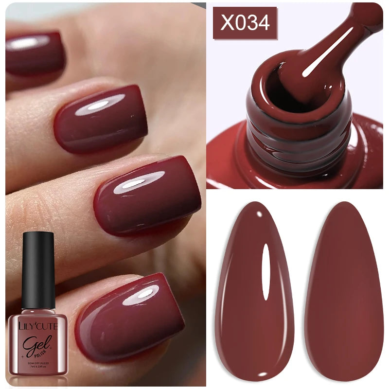 LILYCUTE 5ml Super Bright Metallic Painting Liner Gel Nail Polish UV LED Painting Gel Nail Art Drawing Stripe Pull Line UV Gel
