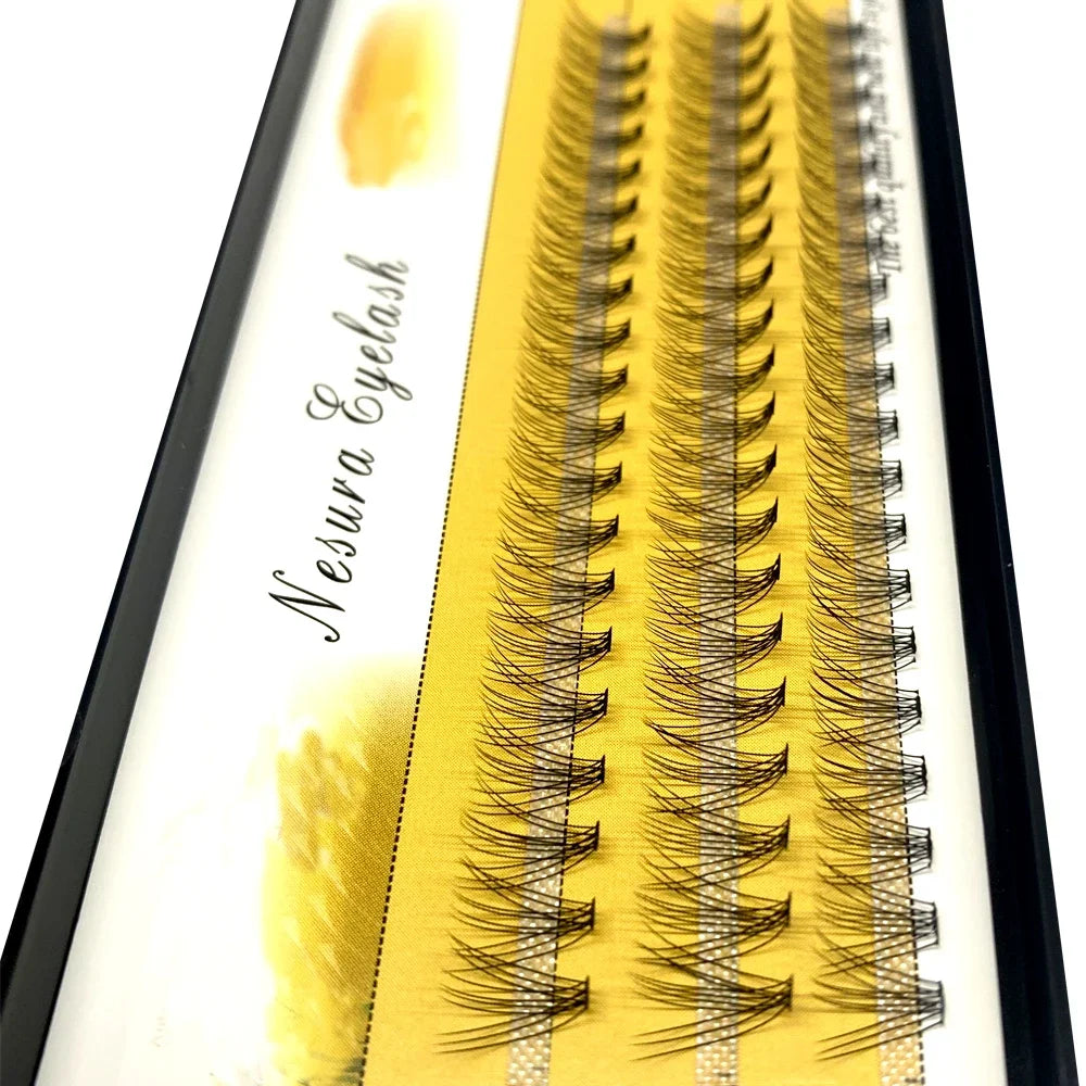 VIP customer customization 40D 60D 80D Mink Eyelashes 60 Bundles Natural Eyelash extension 3D Russia Individual Eyelash Cluster