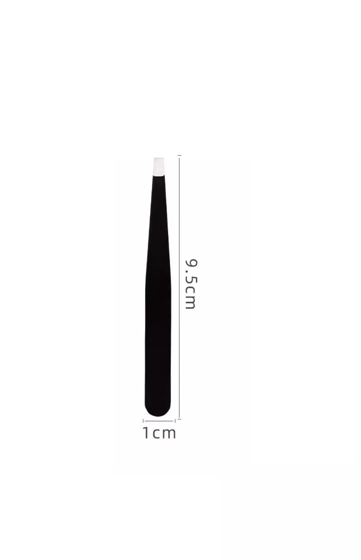 Precision Stainless Steel Tweezers Hair Puller with Slanted Tip Easy to Groom Hair and Eyebrows - Eyebrow Tweezers Beauty Tool