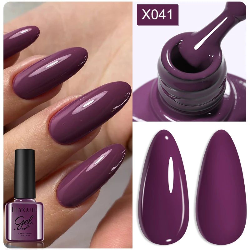 LILYCUTE 5ml Super Bright Metallic Painting Liner Gel Nail Polish UV LED Painting Gel Nail Art Drawing Stripe Pull Line UV Gel