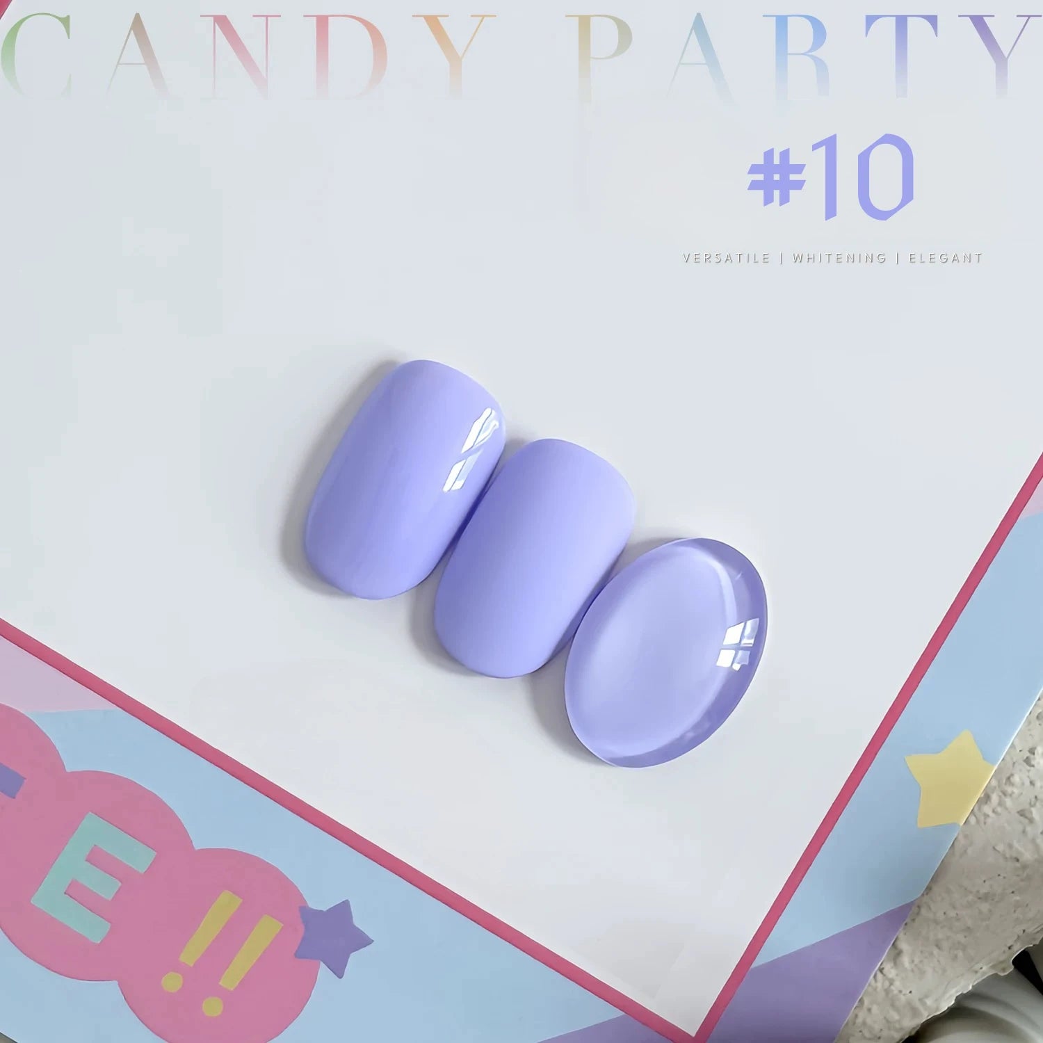 MIANEL 12ML 1-6PCS 2026 New Release Jelly Dopamine Candy Gel Nail Polish - Multi-Color Nude Sheer Finish Bestseller